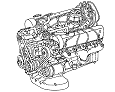 1 Motorbehuizing, cilinderkop