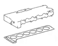 1 Crankcase, oil pan