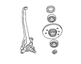 33 Front Axle - Steering Knuckle And Wheel Hub