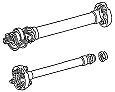 41 Propeller Shaft - Two-part Propeller Shaft