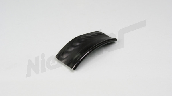 A 52 028 - Mudguard piping, black, plastic 30mm meterware