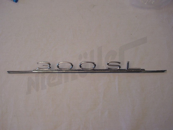 B 75 065 - type sign 300SL for trunk lid