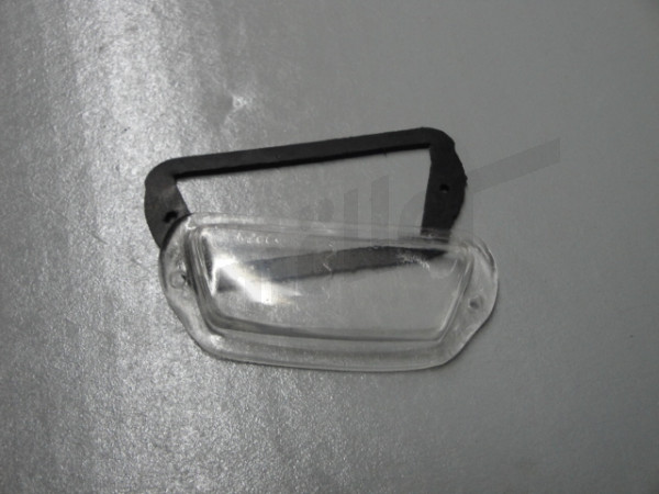 B 82 383 - license light lense with rubber