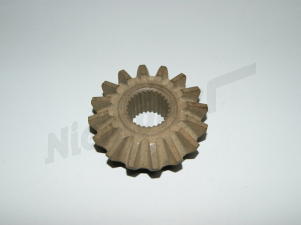D 35 143 - Rear axle shaft wheel left, 16 teeth