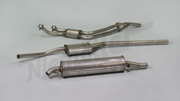 Auspuffanlage Edelstahl W111 220seb Coupe Cabrio 250se Cp Mercedes Benz W111 Niemoller