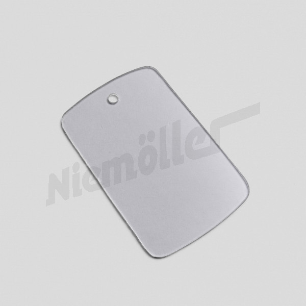 D 54 581c - glass for center instrument W111/112/113