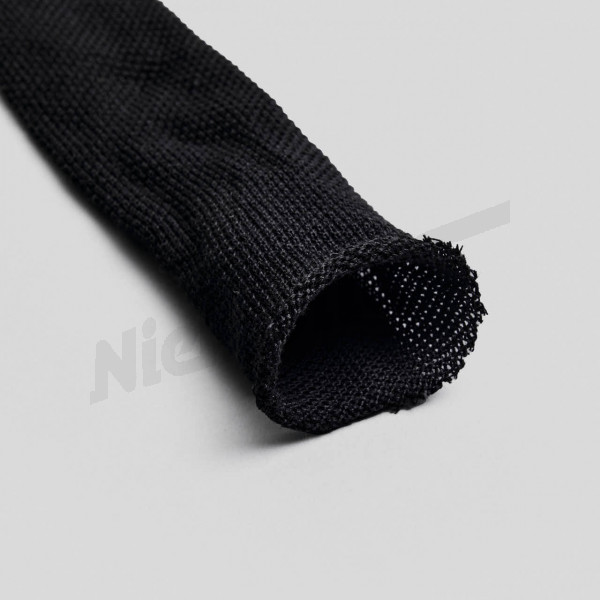 D 72 195h - Gaine tricotée pour protection des bords Noir W108, W109, W110, W111, W112, W114, W115