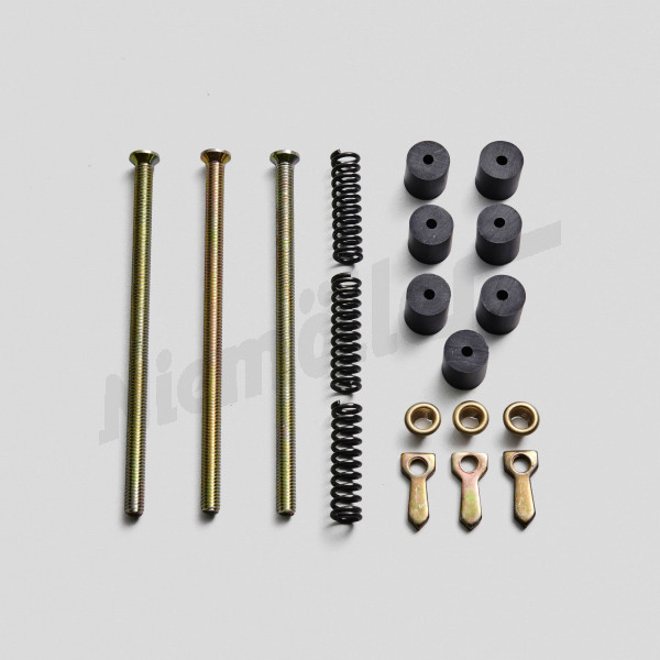 D 82 253e - Set adjusting screws + accessories for headlight ring W113
