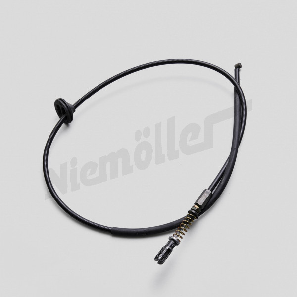 D 88 455 - hood release cable RHD without handle