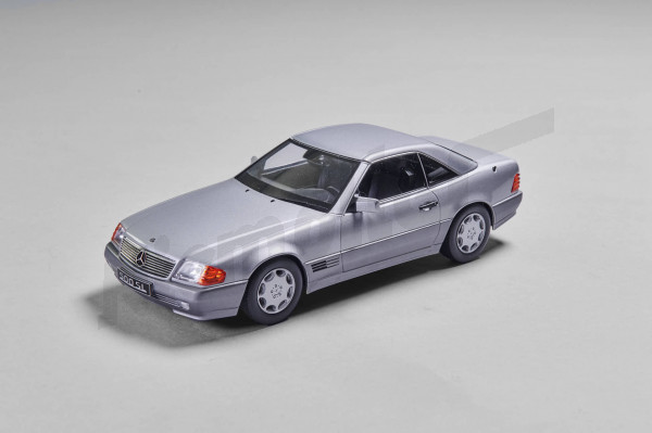 M 02 053 - M.B. 500SL (R129) silver 1993 W129, 1:18 KK-Scale