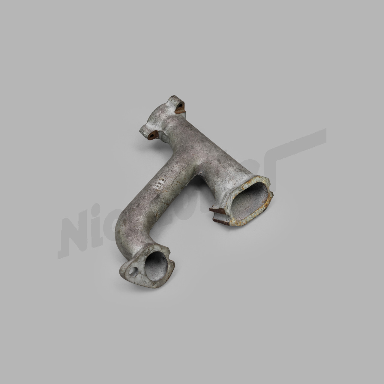 A 14 023 - Partie arrière du collecteur d'échappement - Réplique