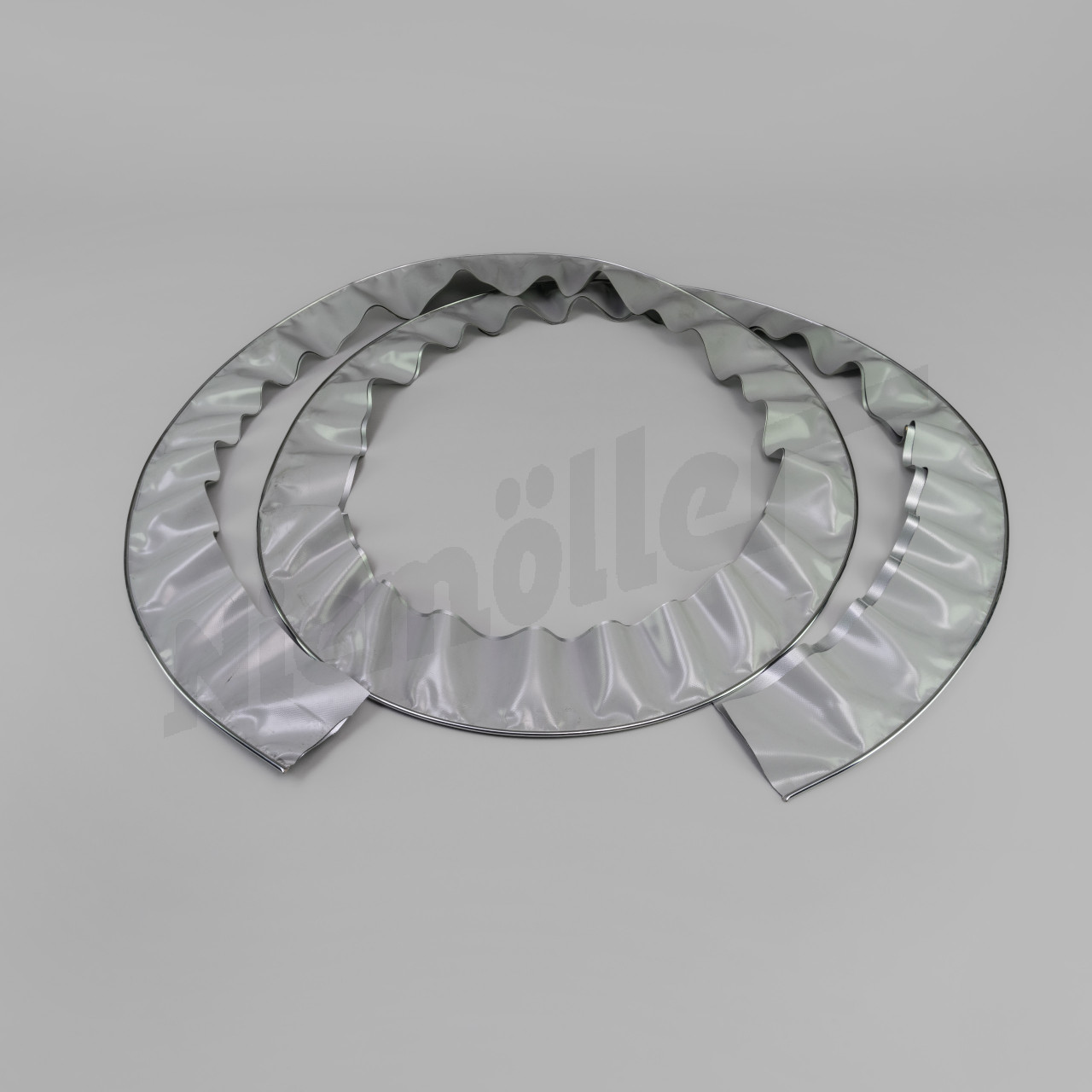 A 52 034b - Metalowy wabik na przedni + tylny błotnik 4,8 metra sztuka W136,170SAC i W187, 220AC