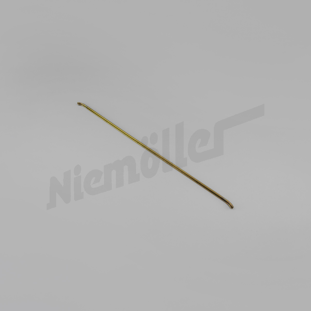 A 52 185a - Zierstab unten für Motorhaubenseitenteil unverchromt