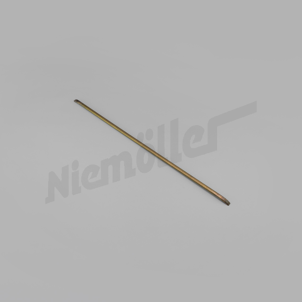 A 52 185a - Zierstab unten für Motorhaubenseitenteil unverchromt