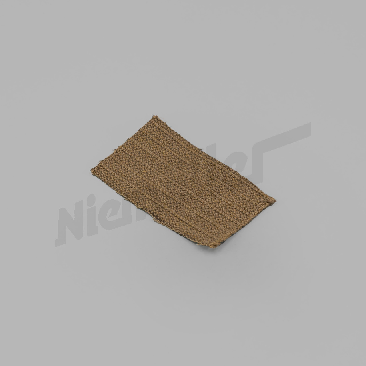 A 98 004 - Tejido de tapicería rayas estrechas Vajilla de color marrón medio