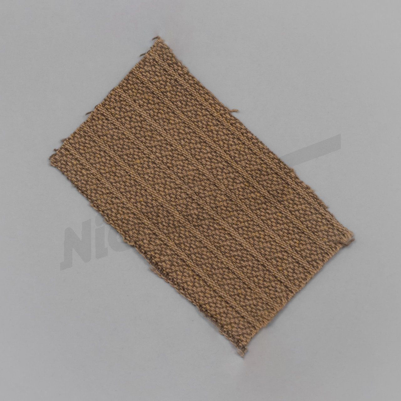 A 98 004 - Tejido de tapicería rayas estrechas Vajilla de color marrón medio