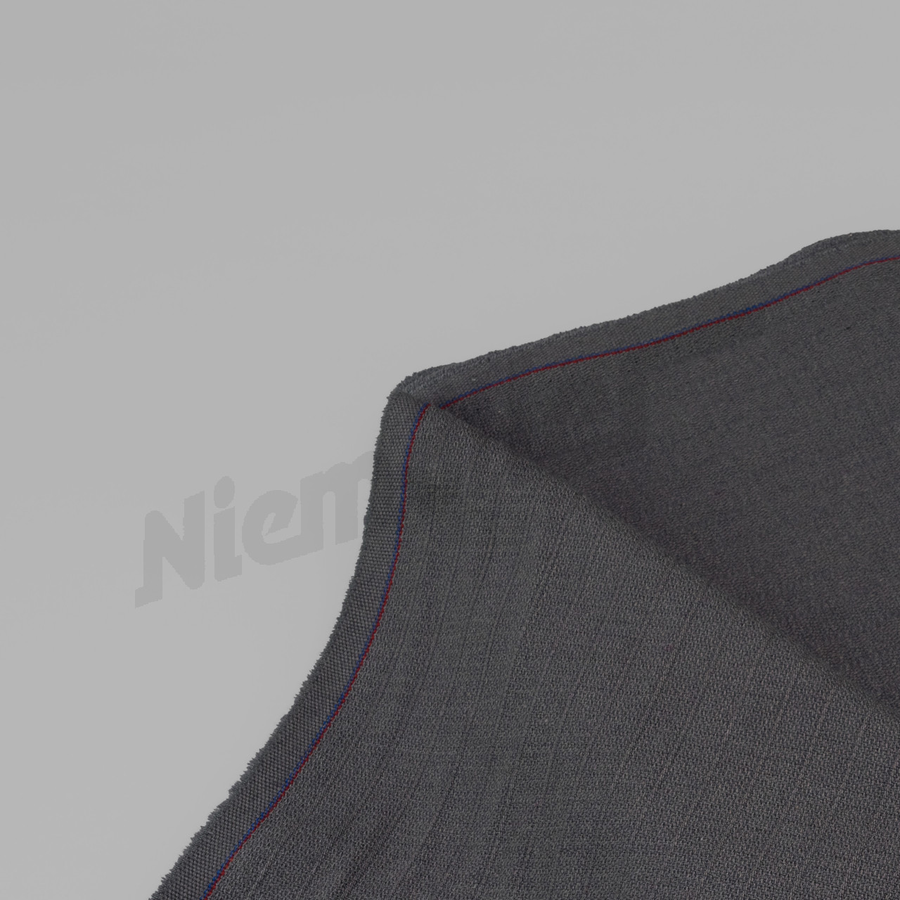 A 98 007 - Tela de tapicería de rayas anchas gris yarda mercancías