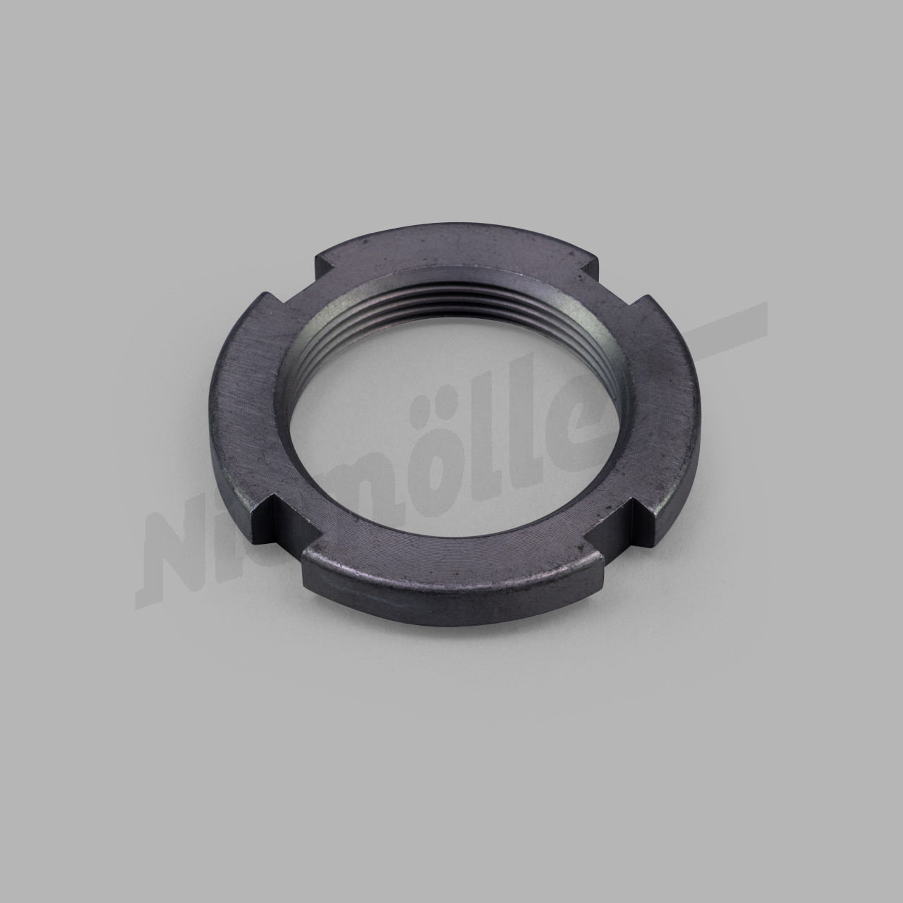 B 35 239 - Gegroefde moer voor rubberlager op lagerblok 35x1,5 DIN 70852