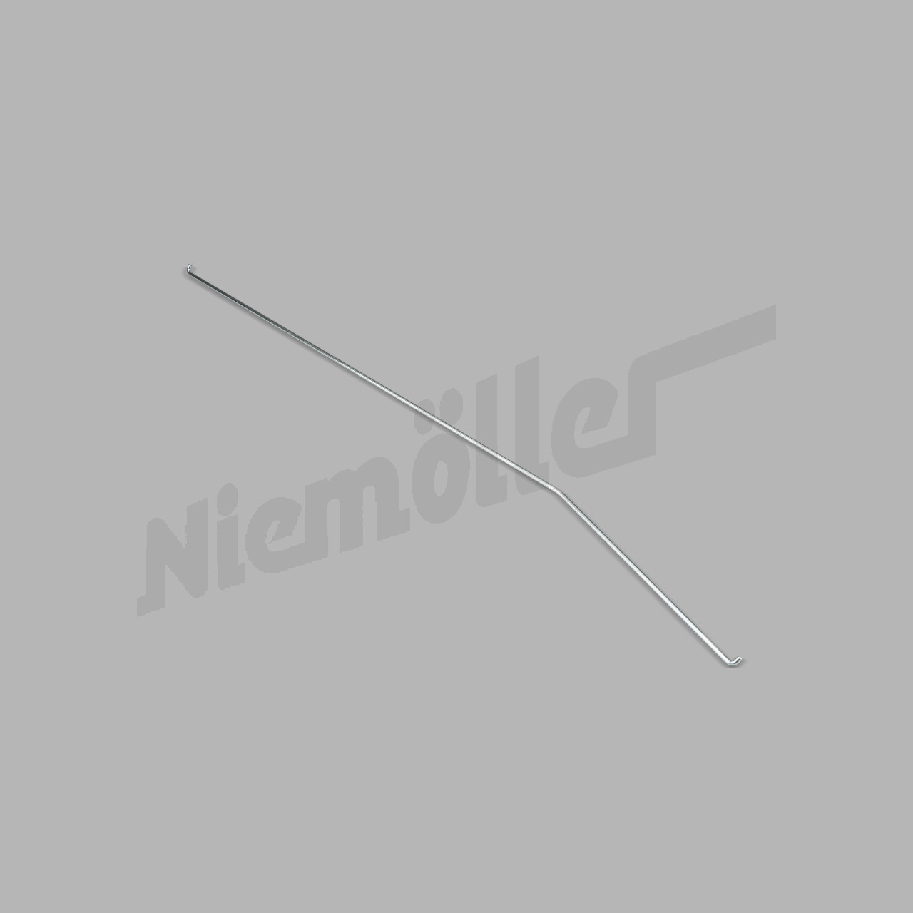 C 72 037b - Tige de traction à droite devant la serrure pour la commande intérieure