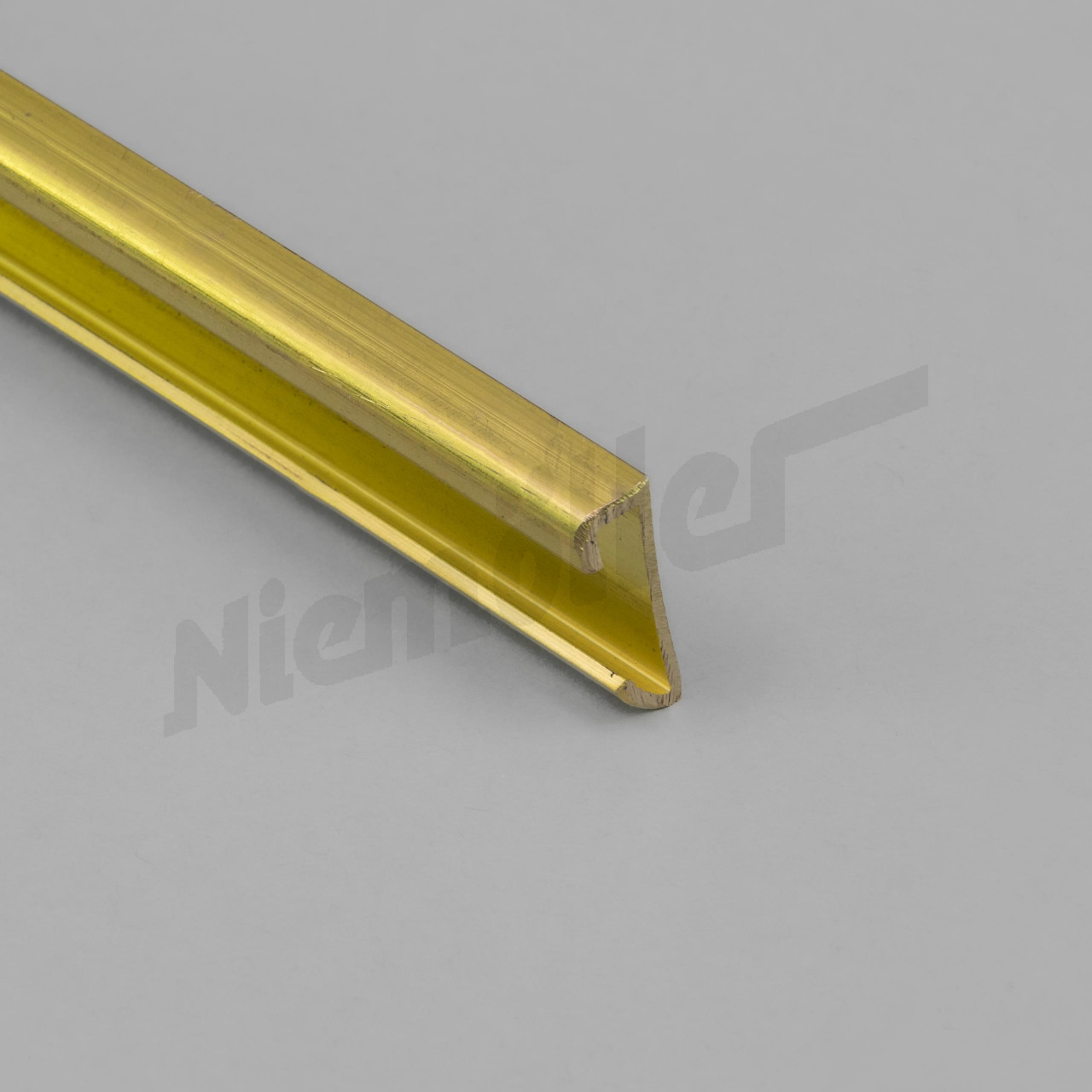 C 72 248d - Rail d'étanchéité sur cadre de toit droit non chromé / 190SL Hardtop