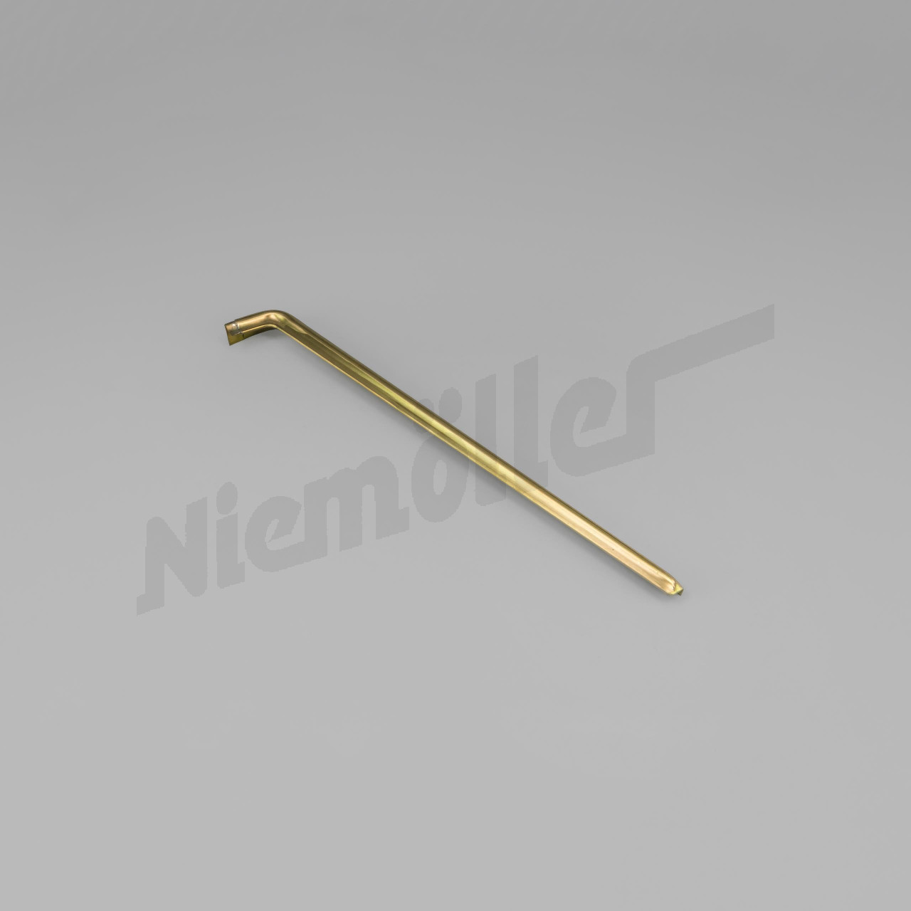 C 88 050k - Bastone decorativo posteriore destro cromato e cromato