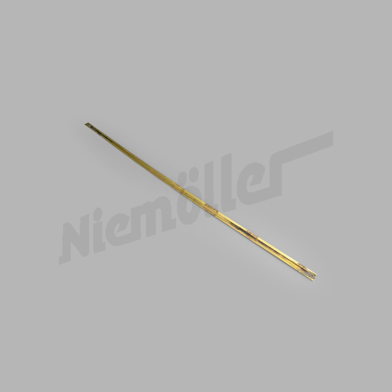 C 88 050r - Sierlijst links onder dorpelrand, blank