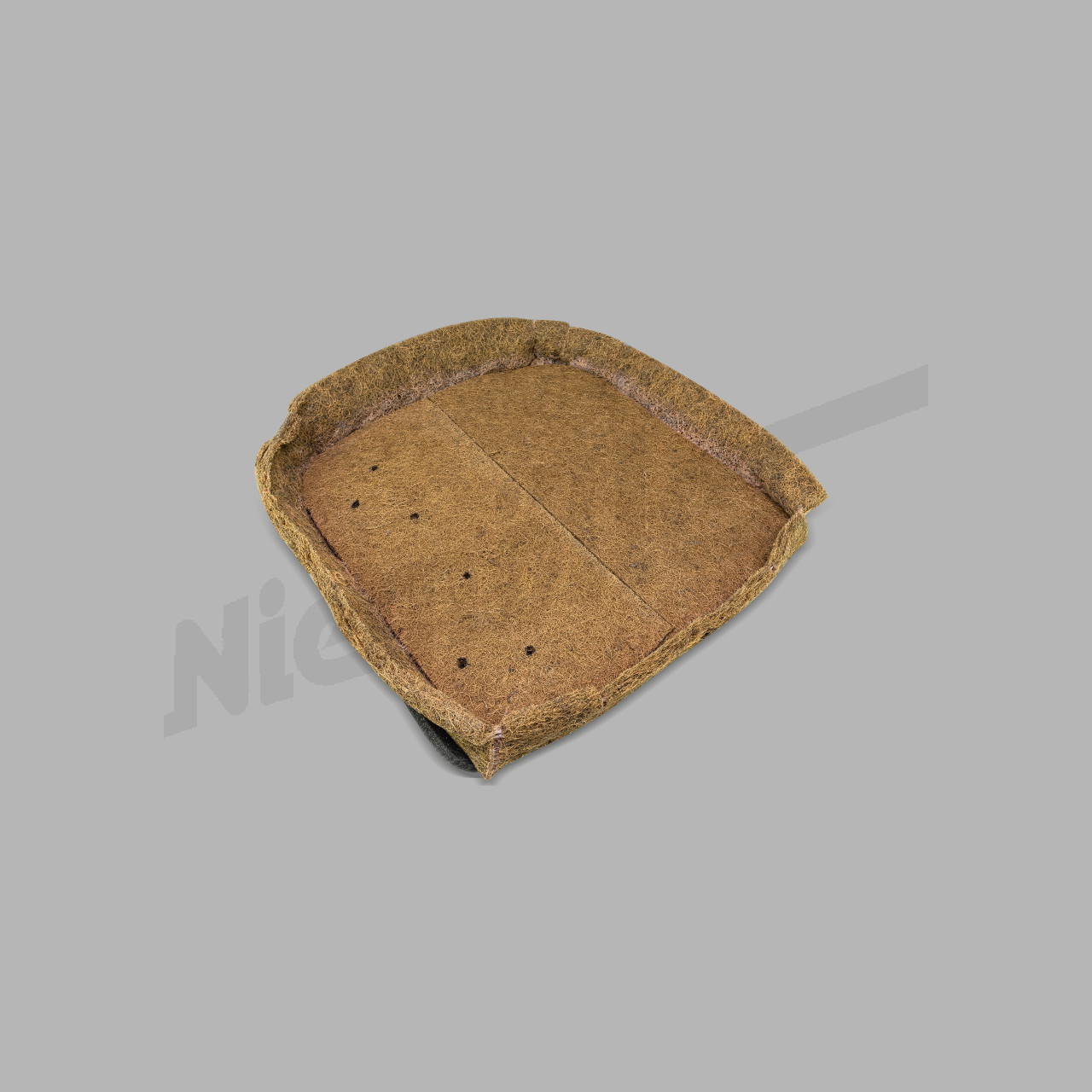 C 91 000g - Respaldo de goma con pelo a la izquierda