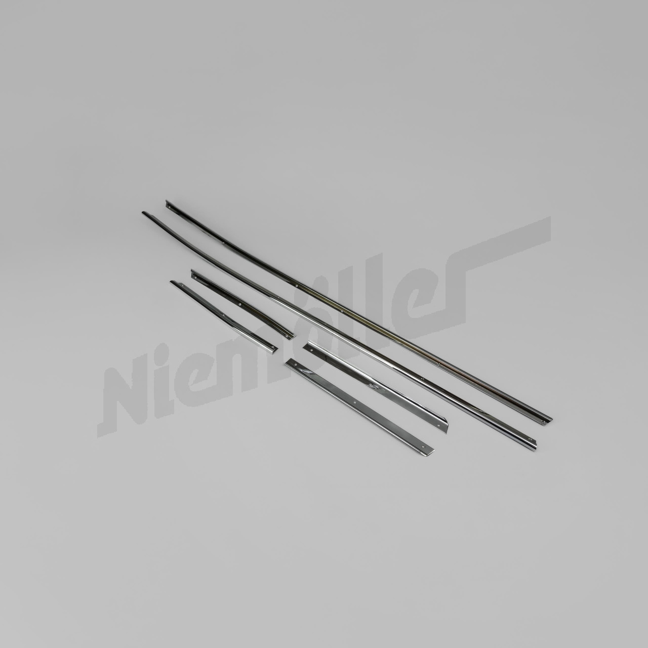 D 72 495a - kit of chrome mouldings L + R ( D 72 495/496/497/498/512/513 )