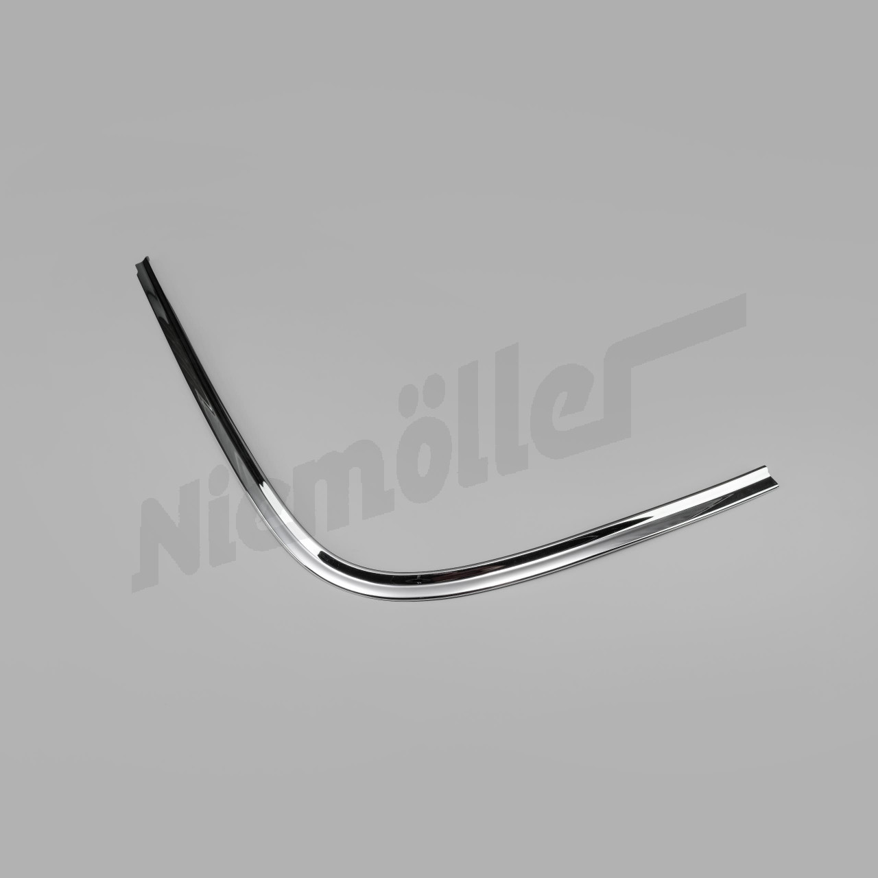 D 75 143a - Listwa ozdobna na prawej zewnętrznej stronie pokrywy komory soft top 230SL do 008115