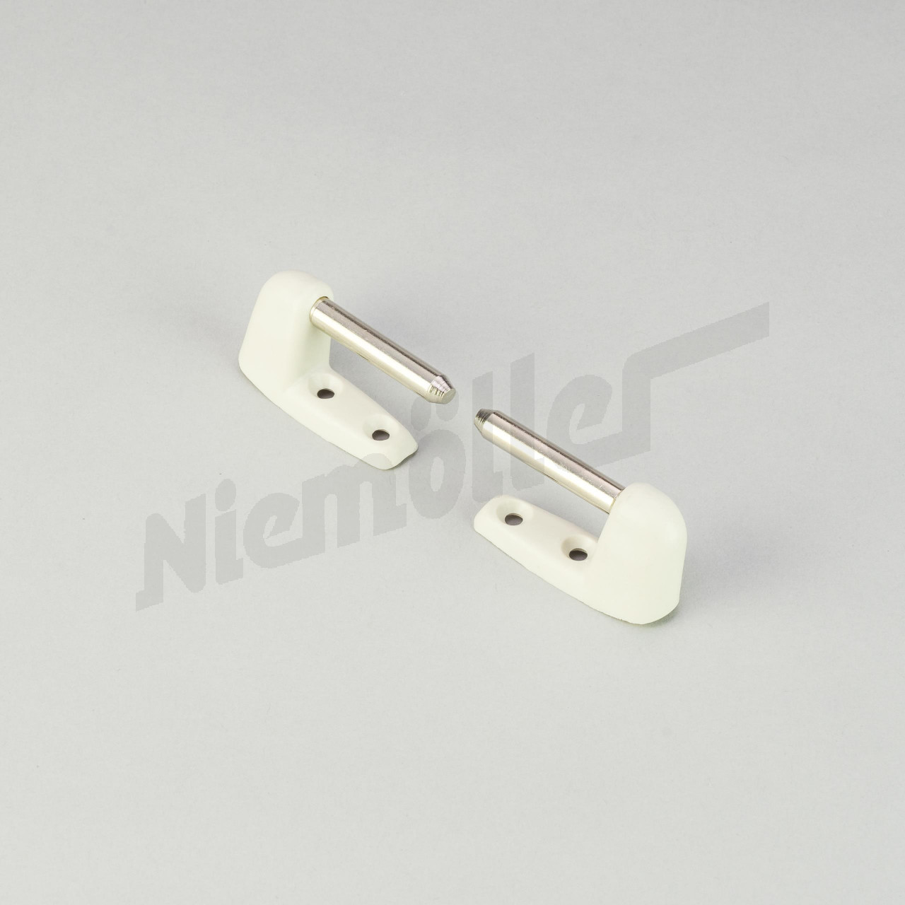 D 81 095a - Set sun visor holder for left visor cream