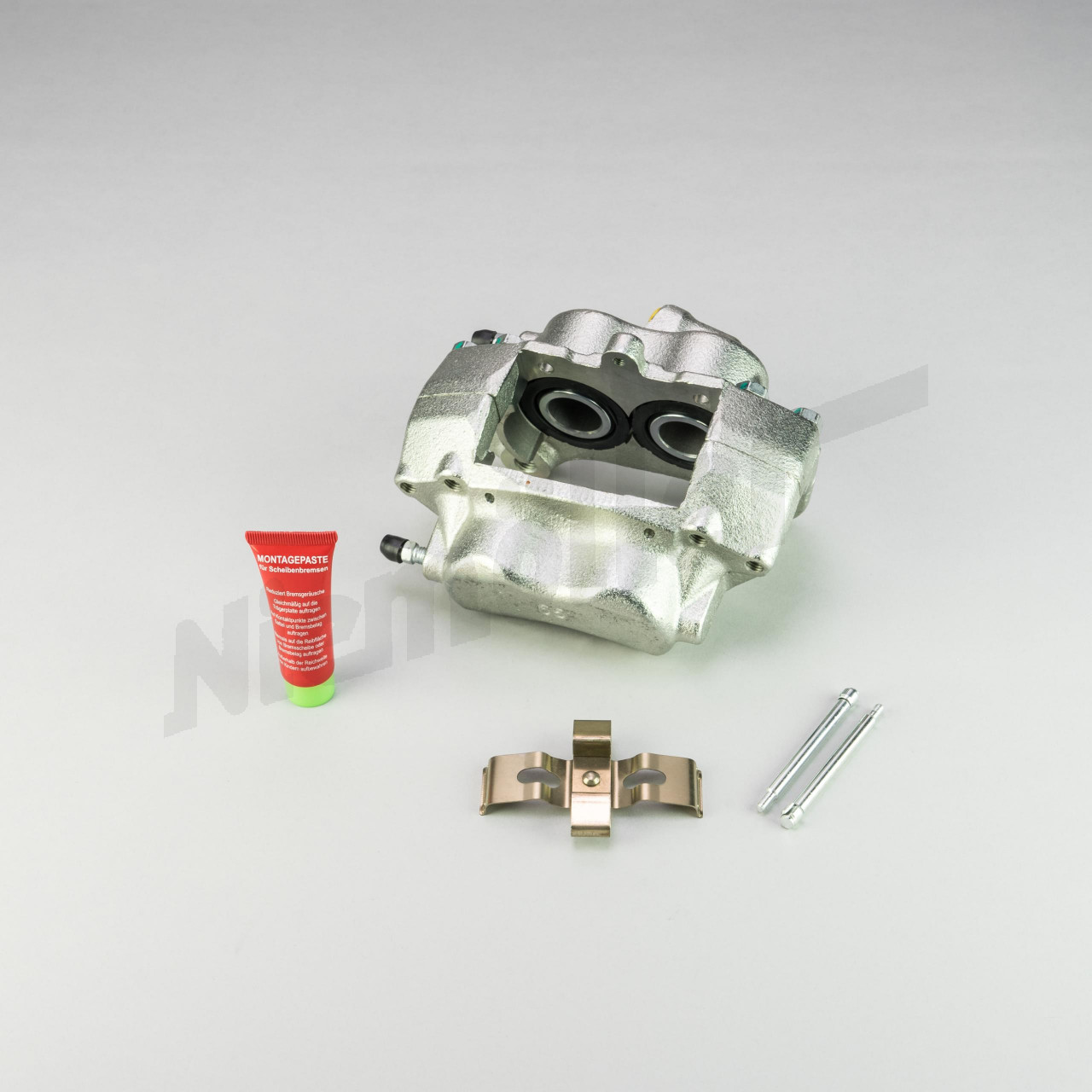 F 42 023b - Pinza de freno delantera izquierda W107 de 09/85 repro pieza nueva