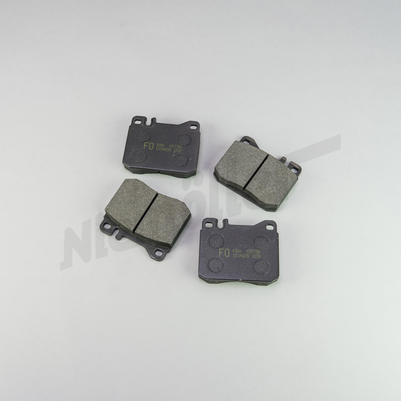 F 42 045a - Brake pad set VA with 17,5mm thickness