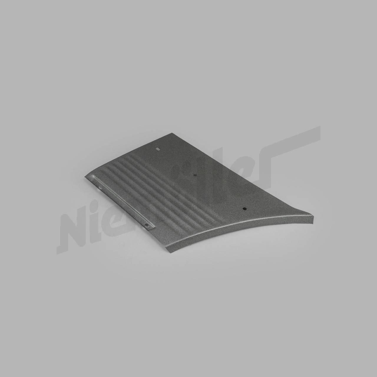 F 88 409b - Tôle de réparation de l'aile avant arrière inférieure droite (cannelée)