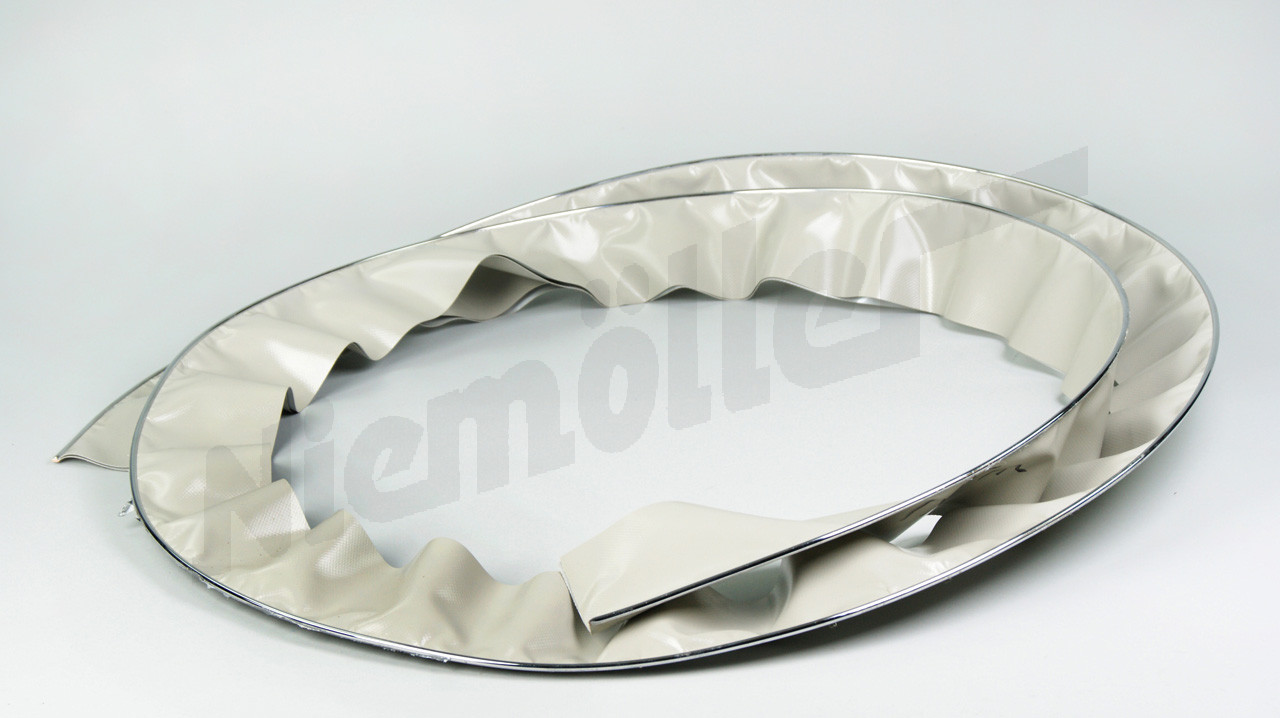 A 52 034 - Metallköder für Vorder + Hinterkotflügel 4 Meter Stück W136,170SAC und W187, 220AC