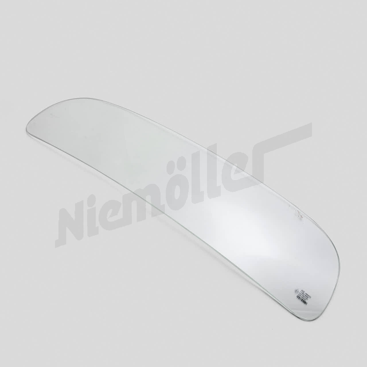 A 67 029 - Glass pane for back wall window used.