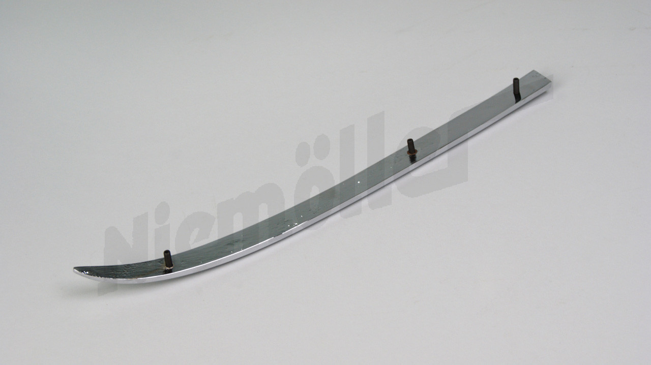 A 68 058 - Trim pervaz uç parçası, sol, krom kaplamalı pirinç