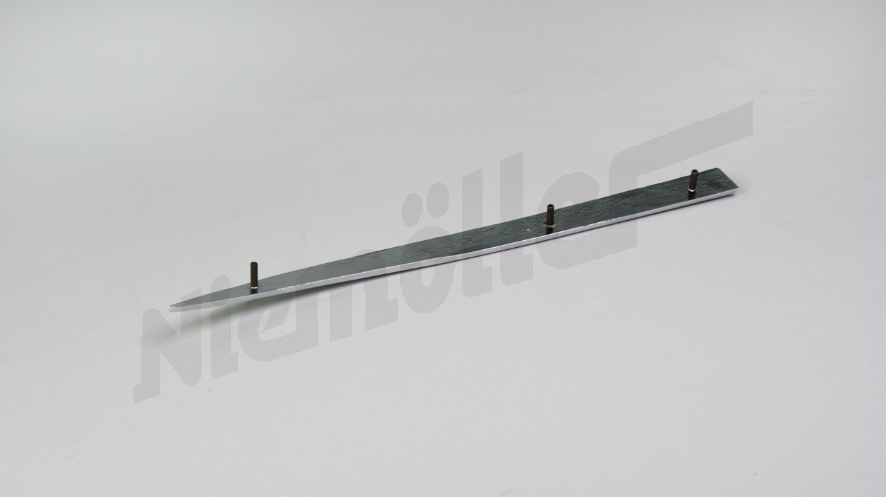 A 68 059 - Trim pervaz uç parçası, sağ, krom kaplamalı pirinç