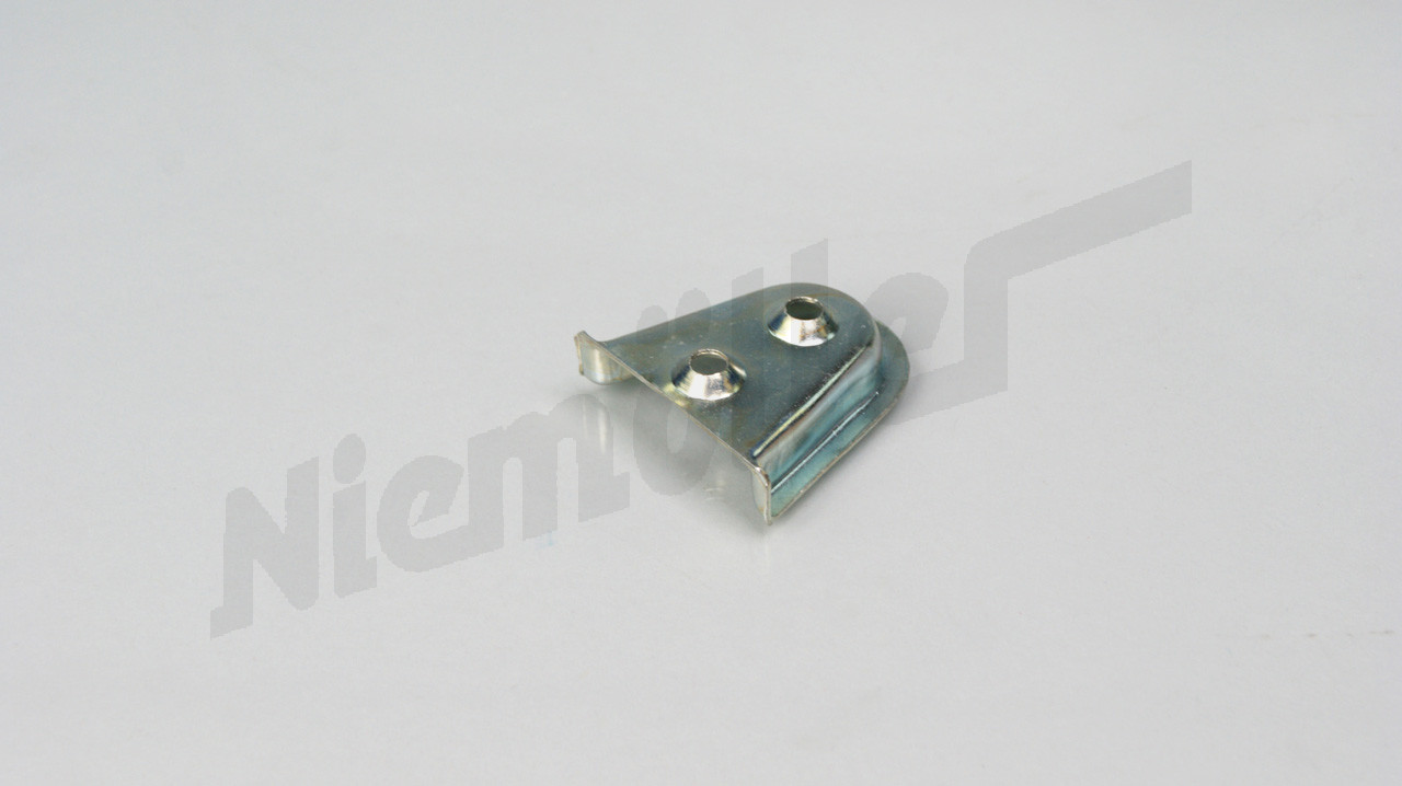 A 72 046 - Carcasa cromada para el tope de la cuña de la puerta