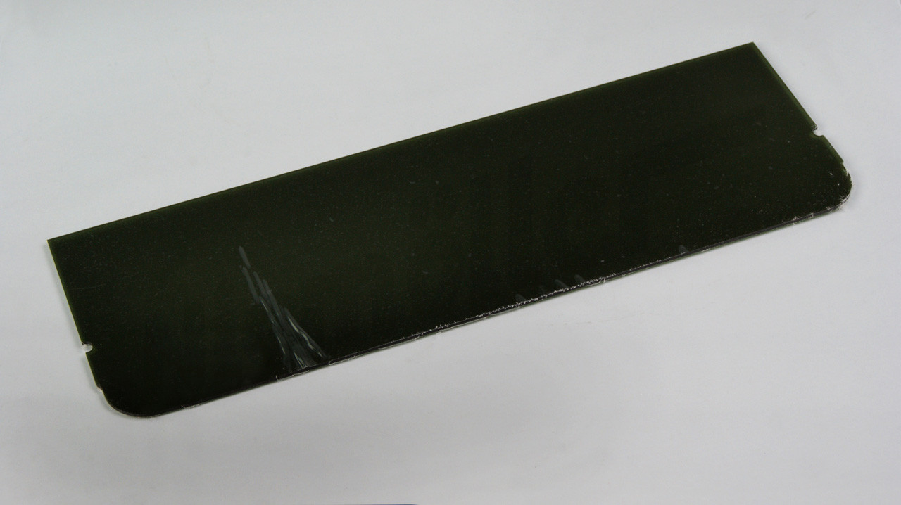 A 81 018f - Sonnenblendscheibe grün für Teilrahmen-Sonnenblende