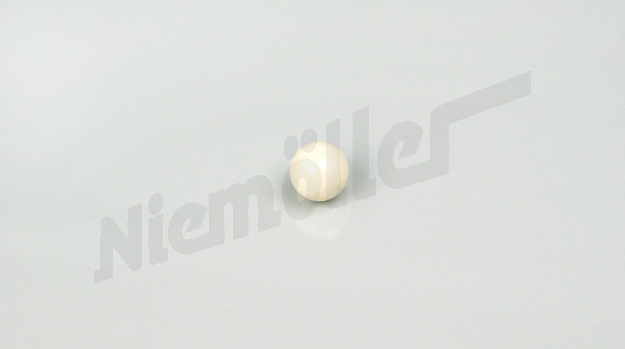 B 47 120 - Bouton pour tige de commande, blanc