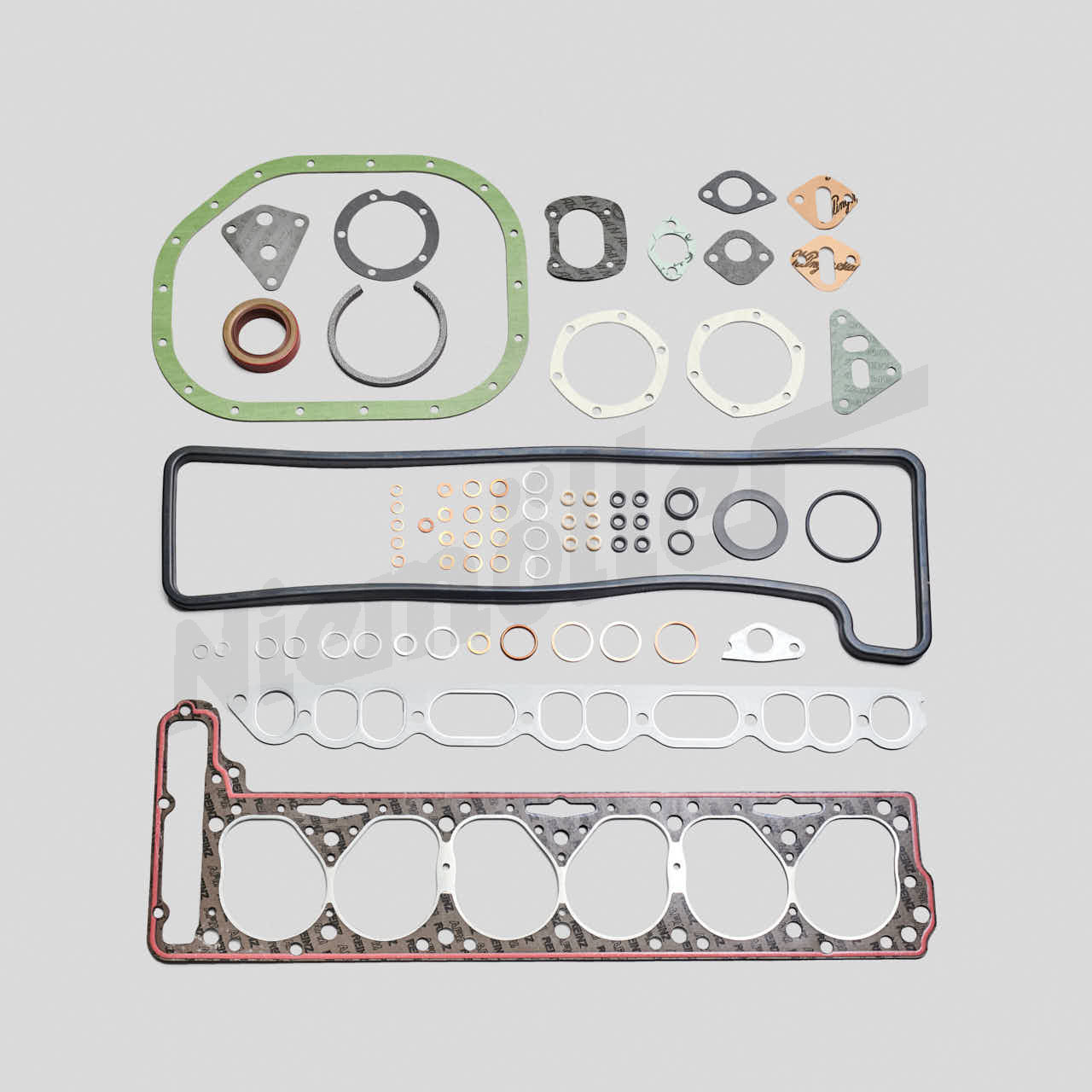 C 00 026 - Motorpakkingset Motor M 180 vanaf motor 7509085 Ponton 220a/219/220S e = 8,7:1