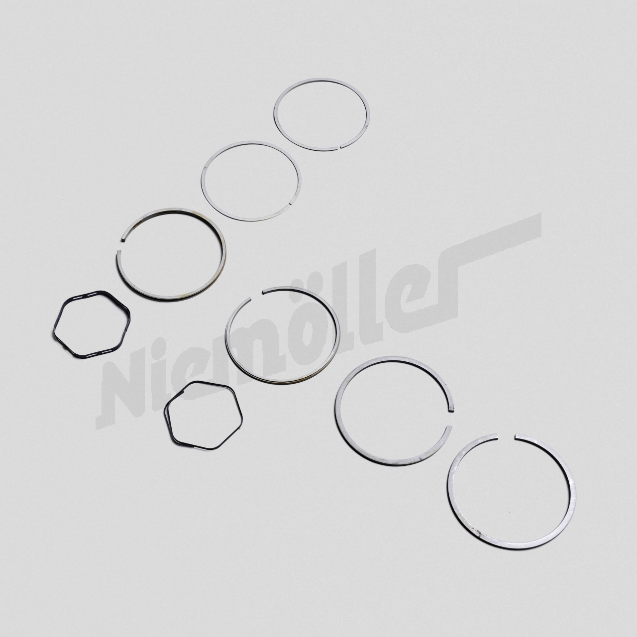 C 03 053b - Jeu de segments 76,0mm (pour 1 piston)