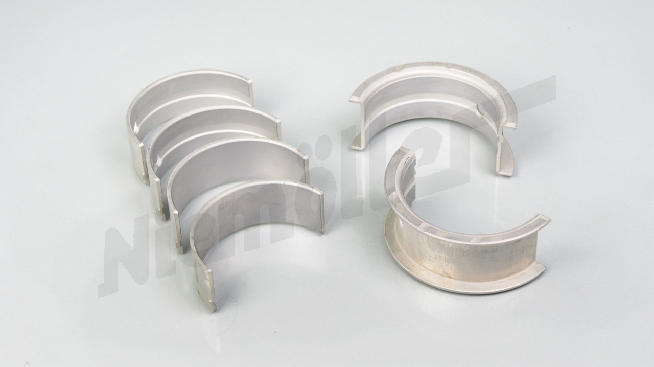 C 03 154b - Krank mili yatakları seti, 0,5 mm baskı yatağı ile