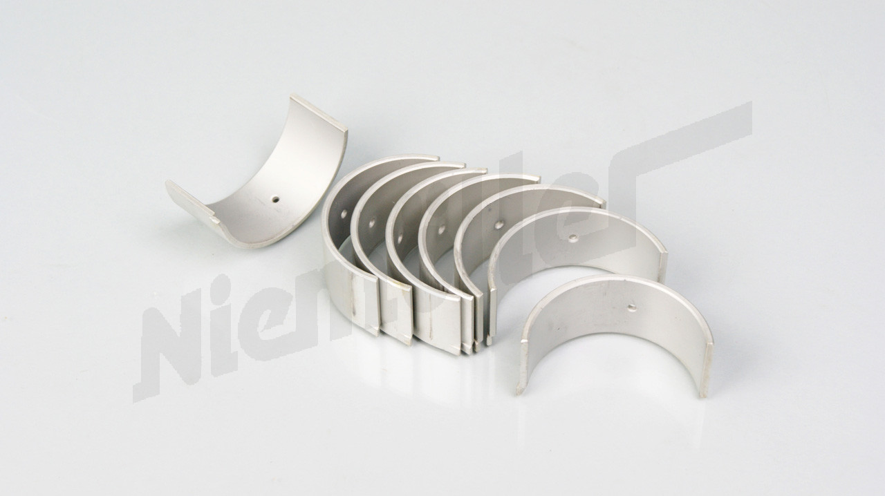 C 03 178d - Zestaw łożysk korbowodu 1,00 mm bez otworu olejowego. Otwór należy wywiercić samodzielnie.