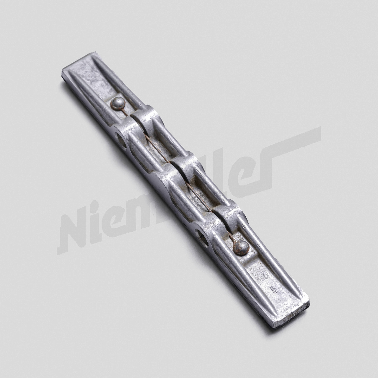 C 05 160c - Slide rail with safety wire ( aluminium ) 2 hole hole spacing 60 mm