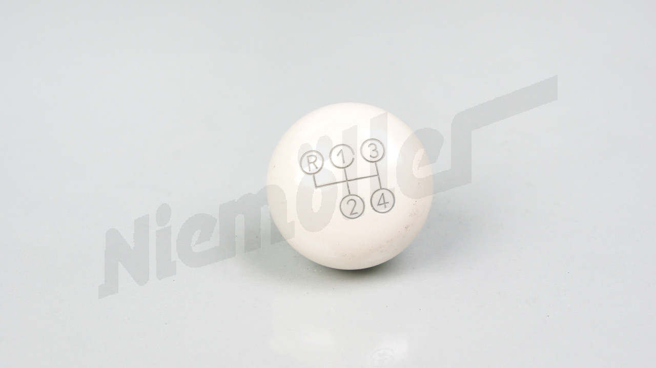 C 26 194 - Vida dişli fildişi vites kolu topuzu 190SL - Repro