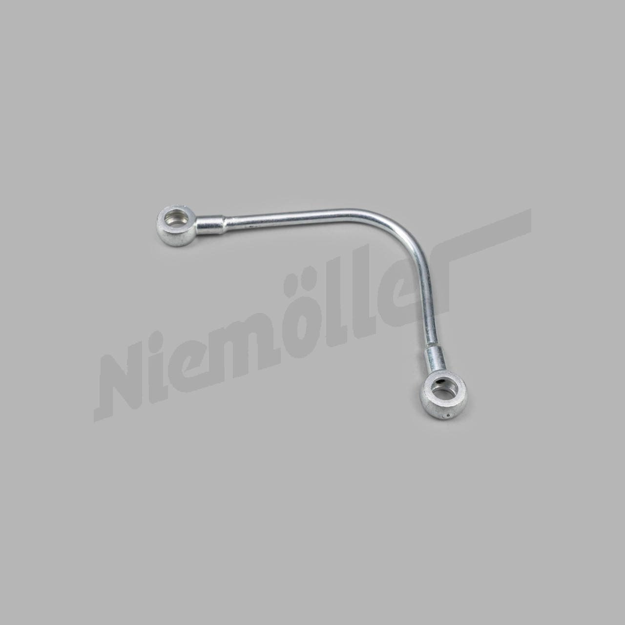 C 42 103 - Tubo de aceite de freno todo Ponton, delante entre los cilindros de freno de las ruedas, para izquierda y derecha W105, W120, W121, W128, W180.