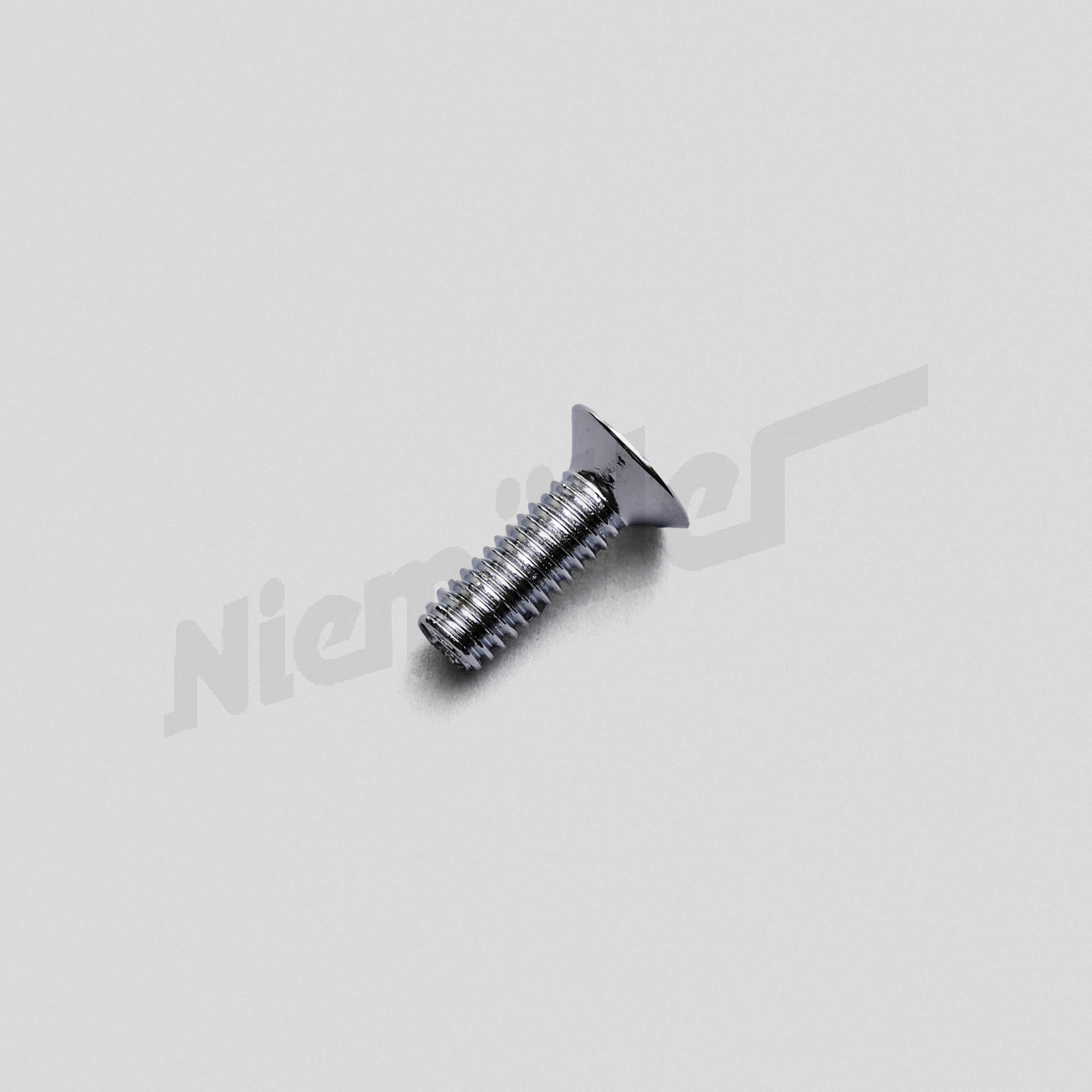 C 67 010e - Chrome-plated countersunk screw 4x12 DIN 7987