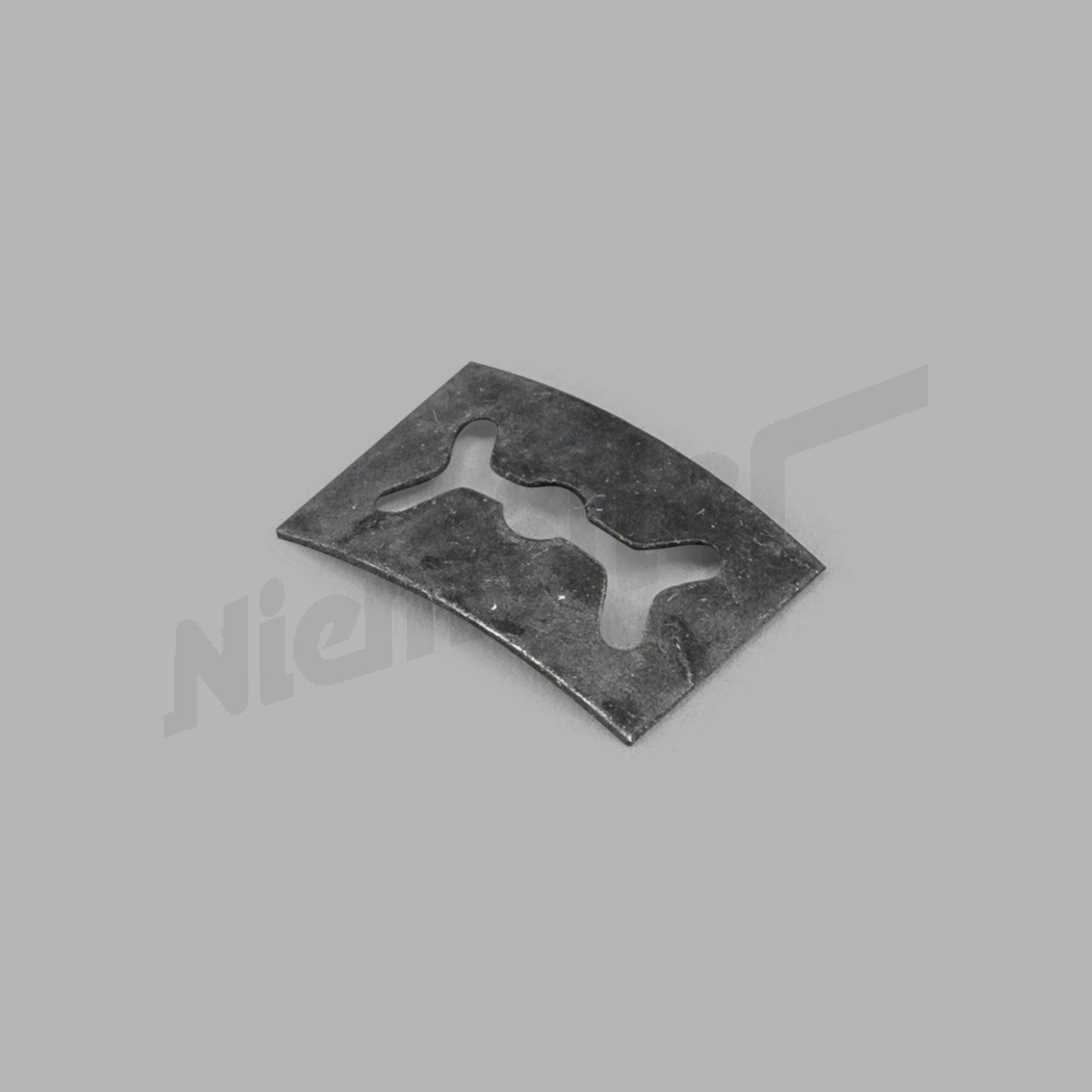 C 68 081 - Agrafe plate pour plaque d'identification