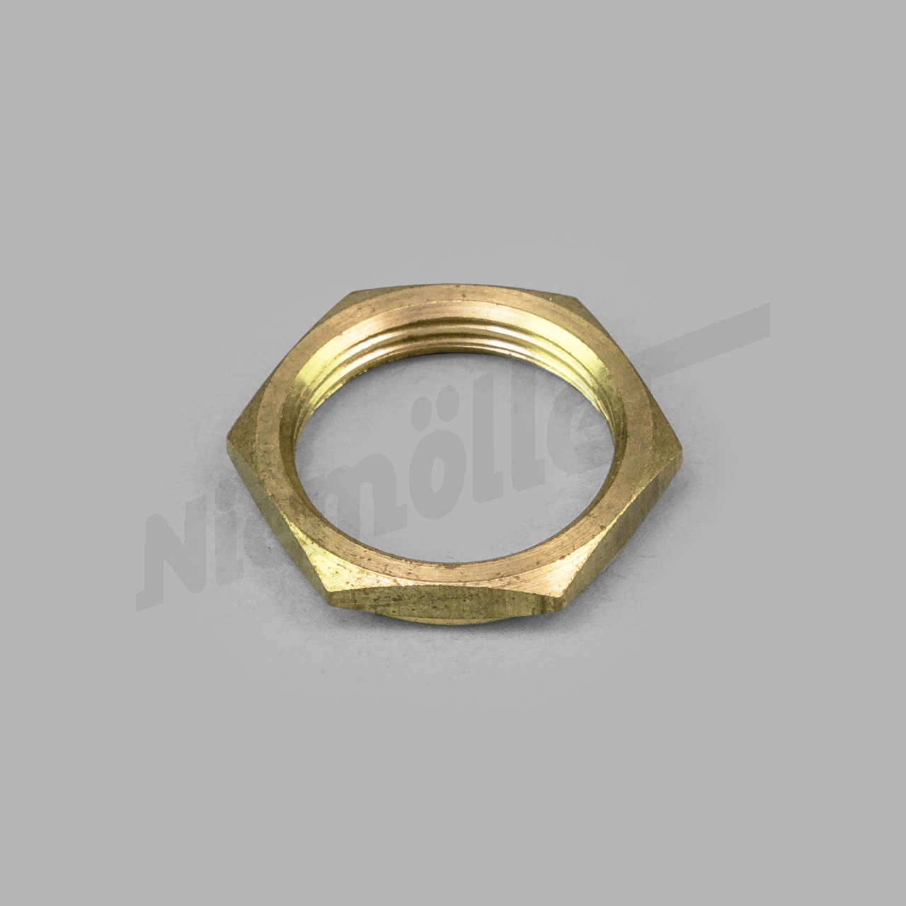 C 81 002g - Nakrętka sześciokątna Mosiądz